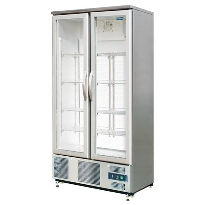 Polar G-Series Double Door Upright Back Bar Cooler Hinged • PAS-CK477-A