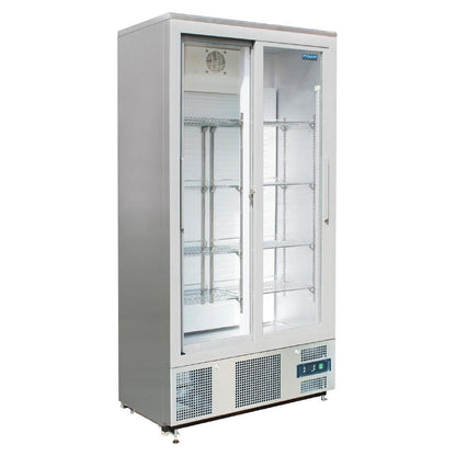 Polar G-Series Upright Back Bar Cooler With Double Sliding Doors 490Ltr • PAS-CK478-A