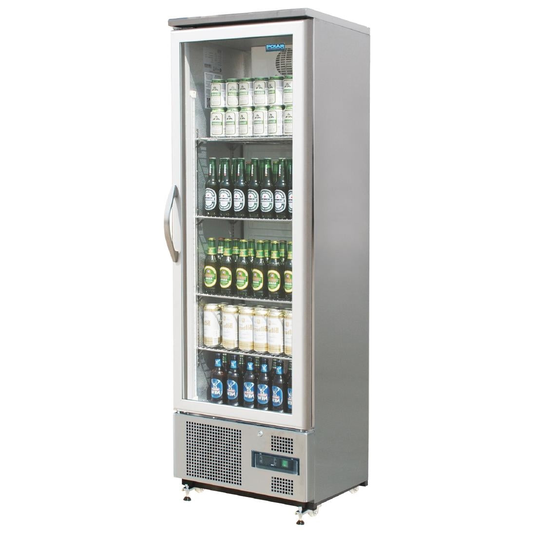 Polar G-Series Single Door Upright Bar Fridge 307Ltr • PAS-CK479-A