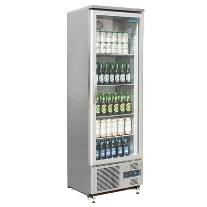 Polar G-Series Single Door Upright Bar Fridge 307Ltr • PAS-CK479-A