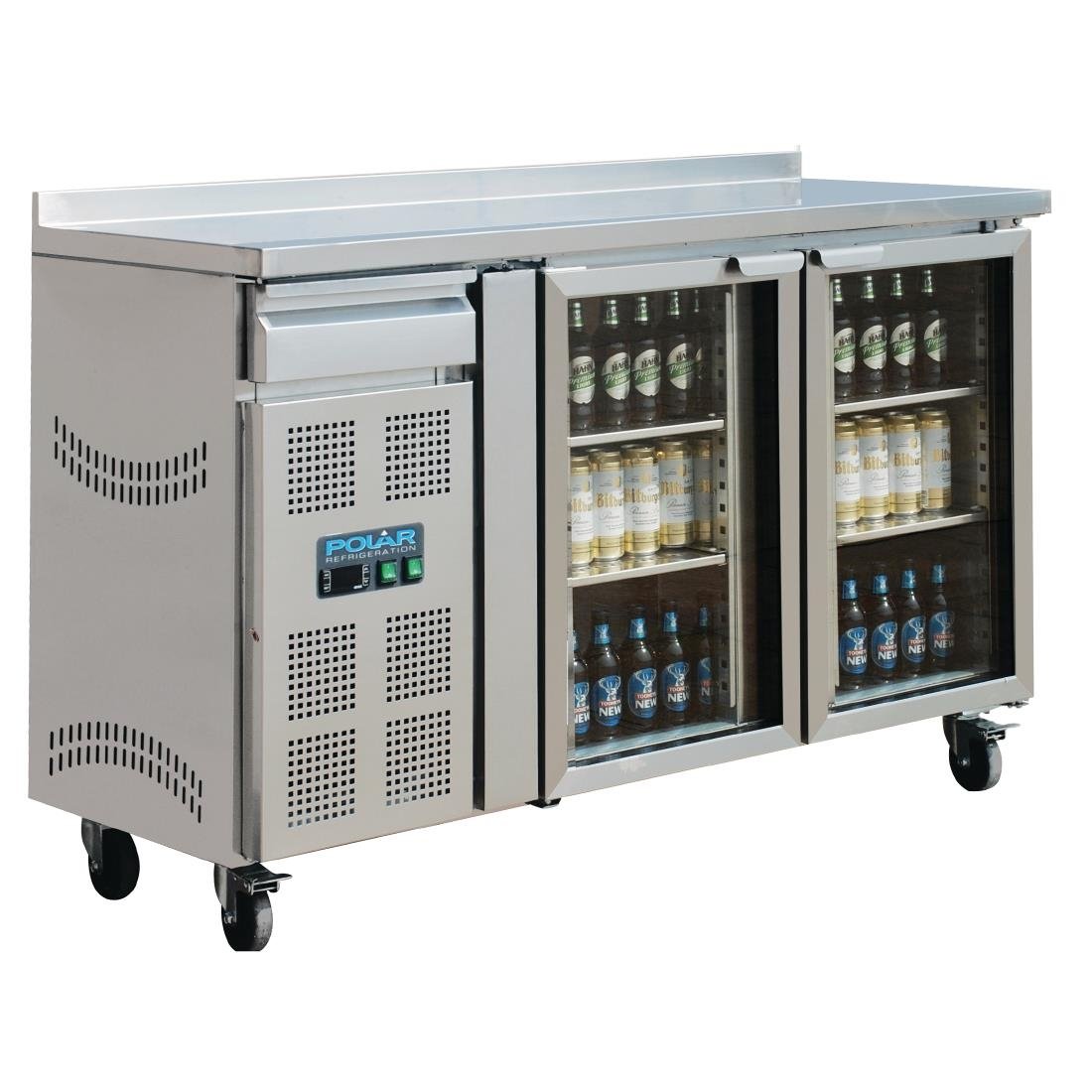 Polar 2 Door Premium Bar Fridge • PAS-CK490-A
