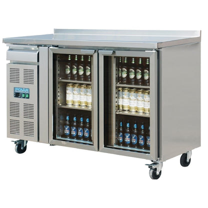 Polar 2 door Premium Bar fridge • PAS-CK490-A