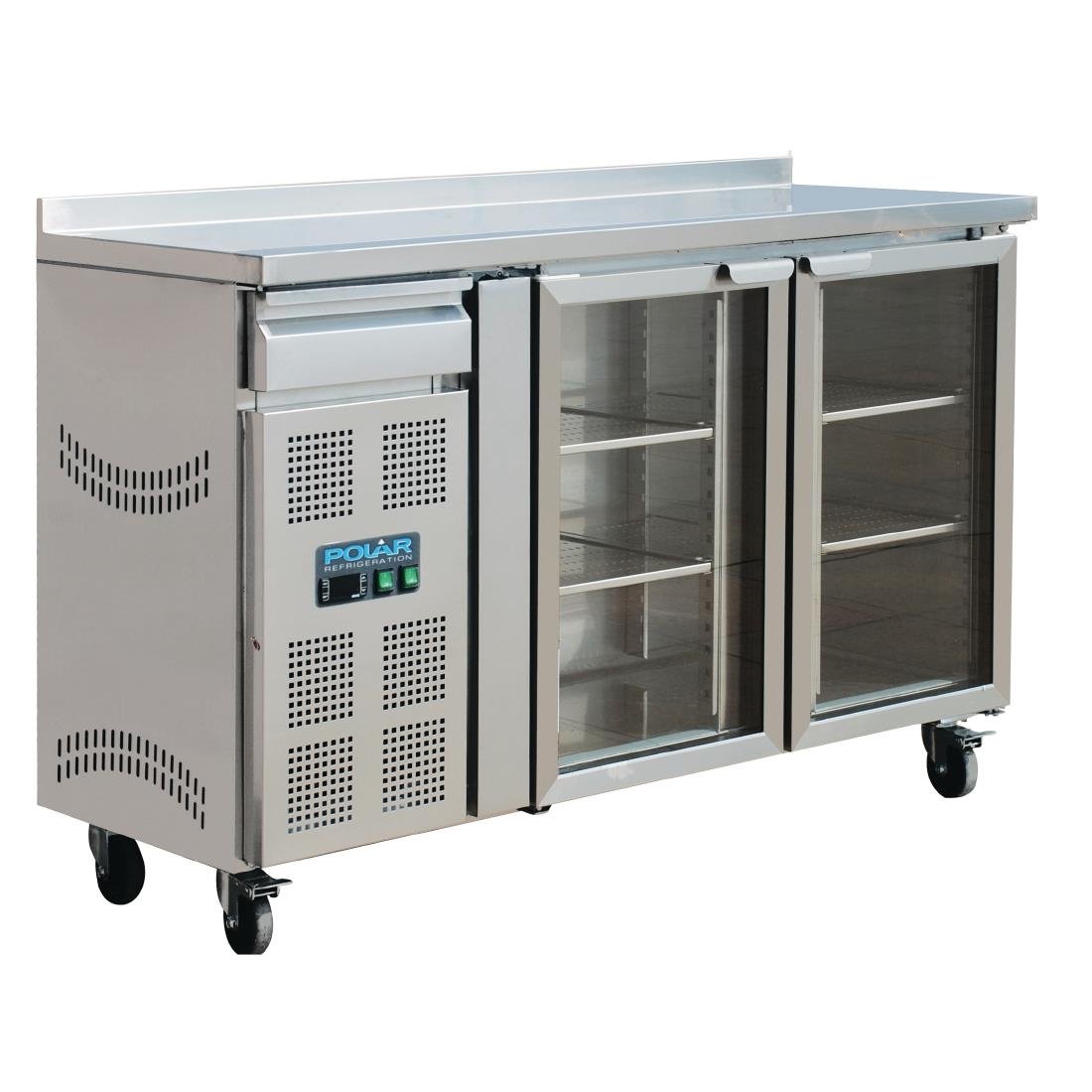 Polar 2 Door Premium Bar Fridge • PAS-CK490-A