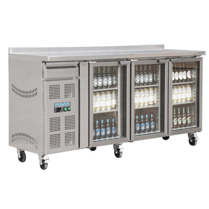 Polar 3 Door Premium Bar Fridge • PAS-CK491-A