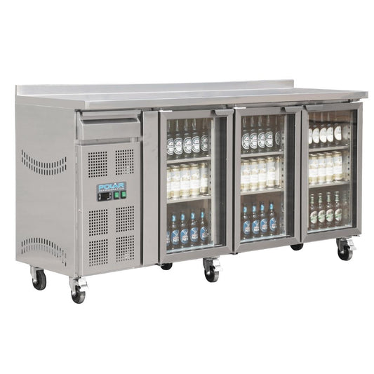 Polar 3 Door Premium Bar Fridge • PAS-CK491-A