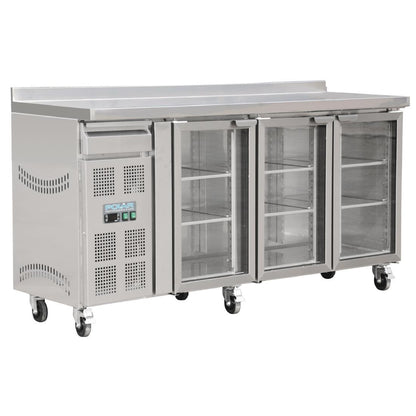 Polar 3 Door Premium Bar Fridge • PAS-CK491-A