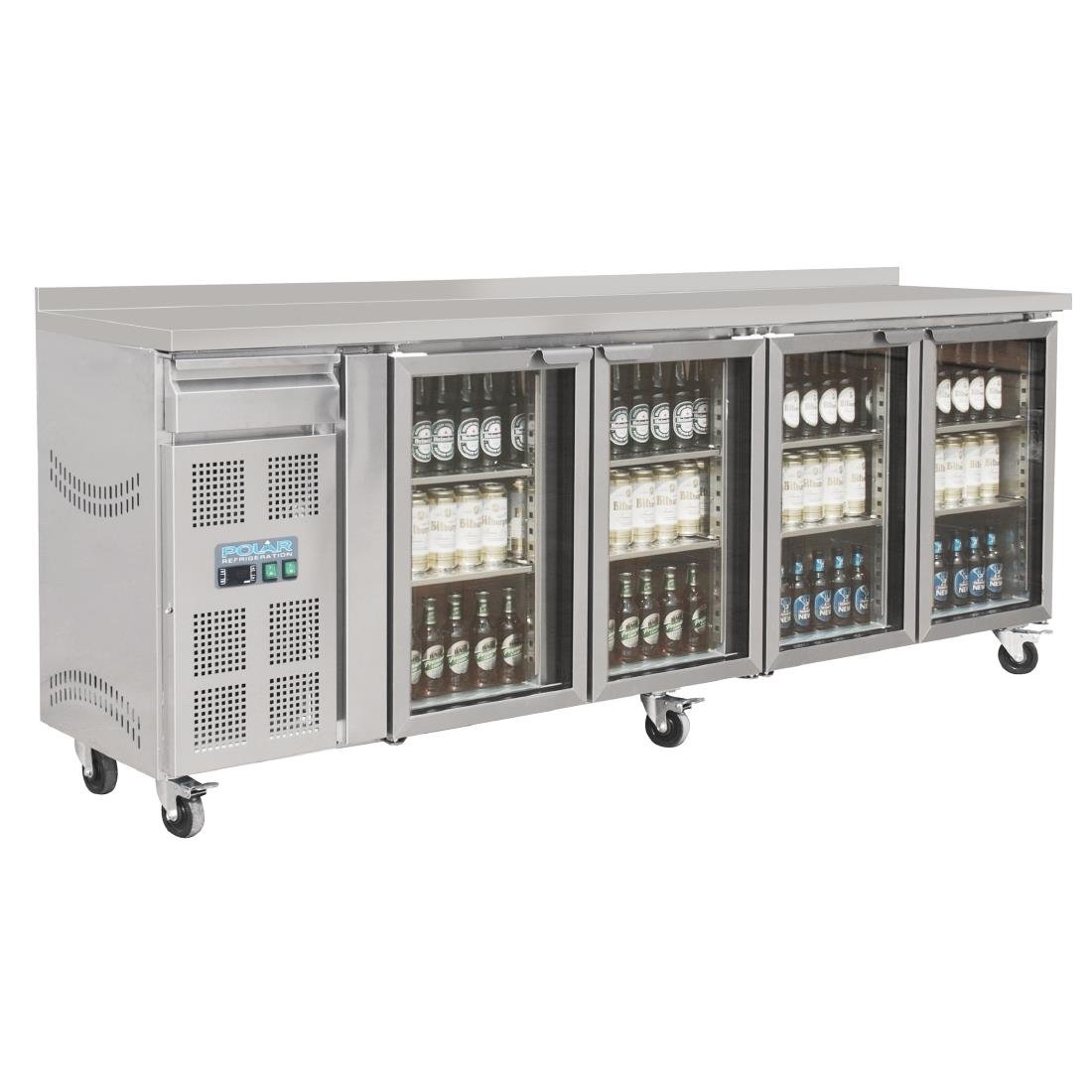 Polar 4 Door Premium Bar Fridge • PAS-CK492-A