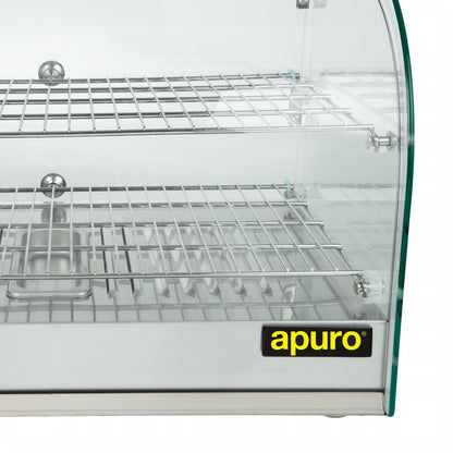 Apuro Countertop Heated Food Display 554mm Width • PAS-CK916-A