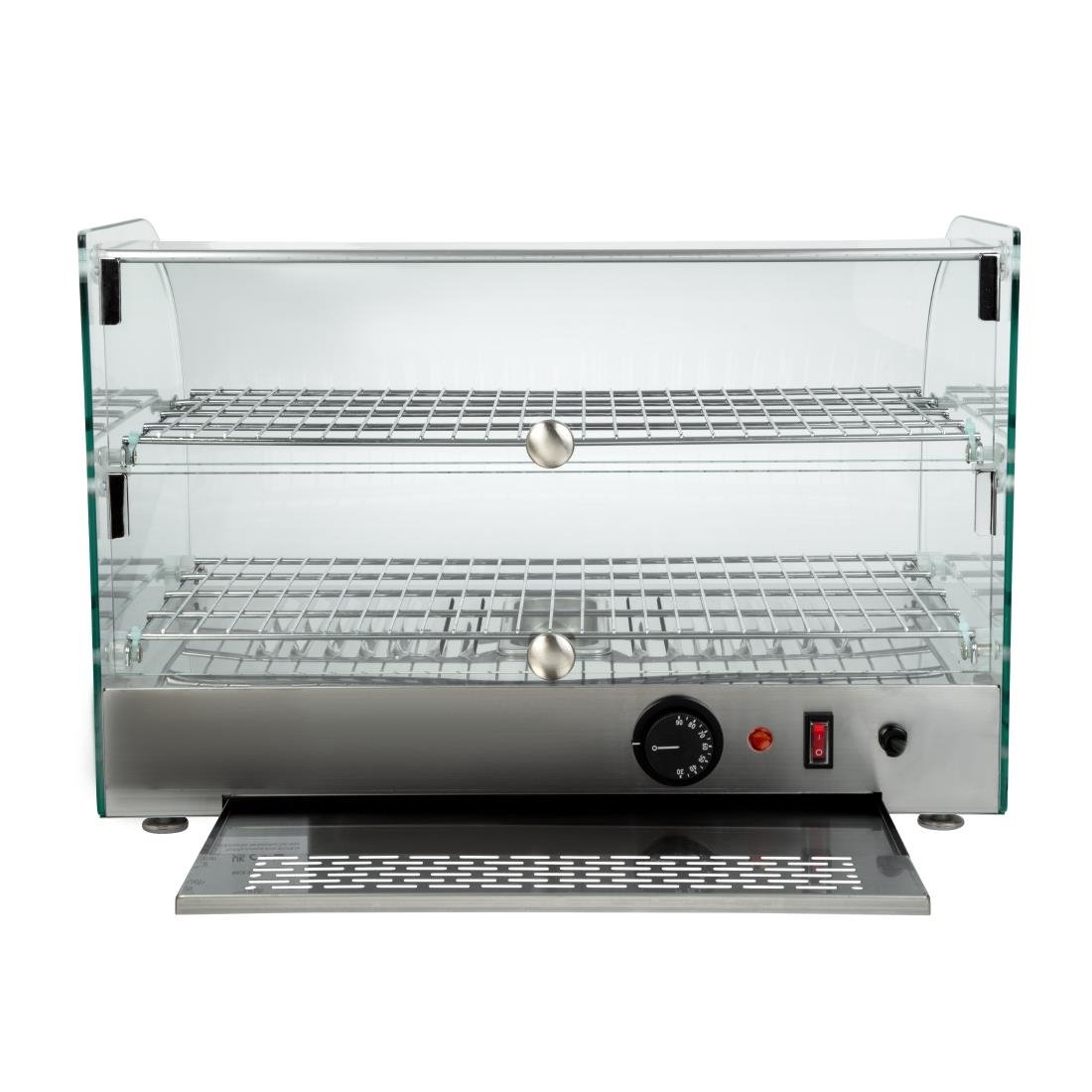 Apuro Countertop Heated Food Display 554mm Width • PAS-CK916-A