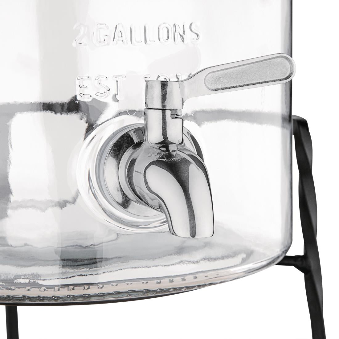 Olympia Nantucket Style Drink Dispenser with Wire Stand 8.5Ltr • PAS-CK939