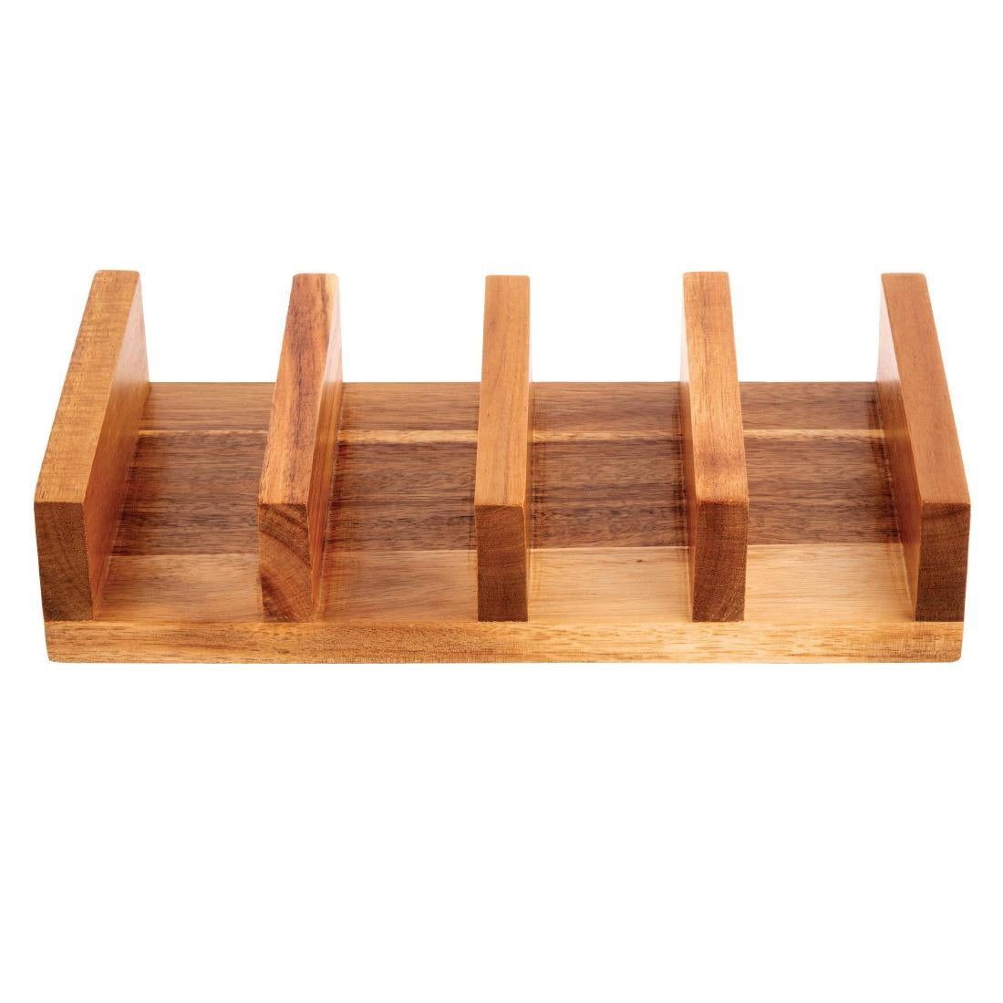 Olympia Acacia Wood Taco Stand • PAS-CK970