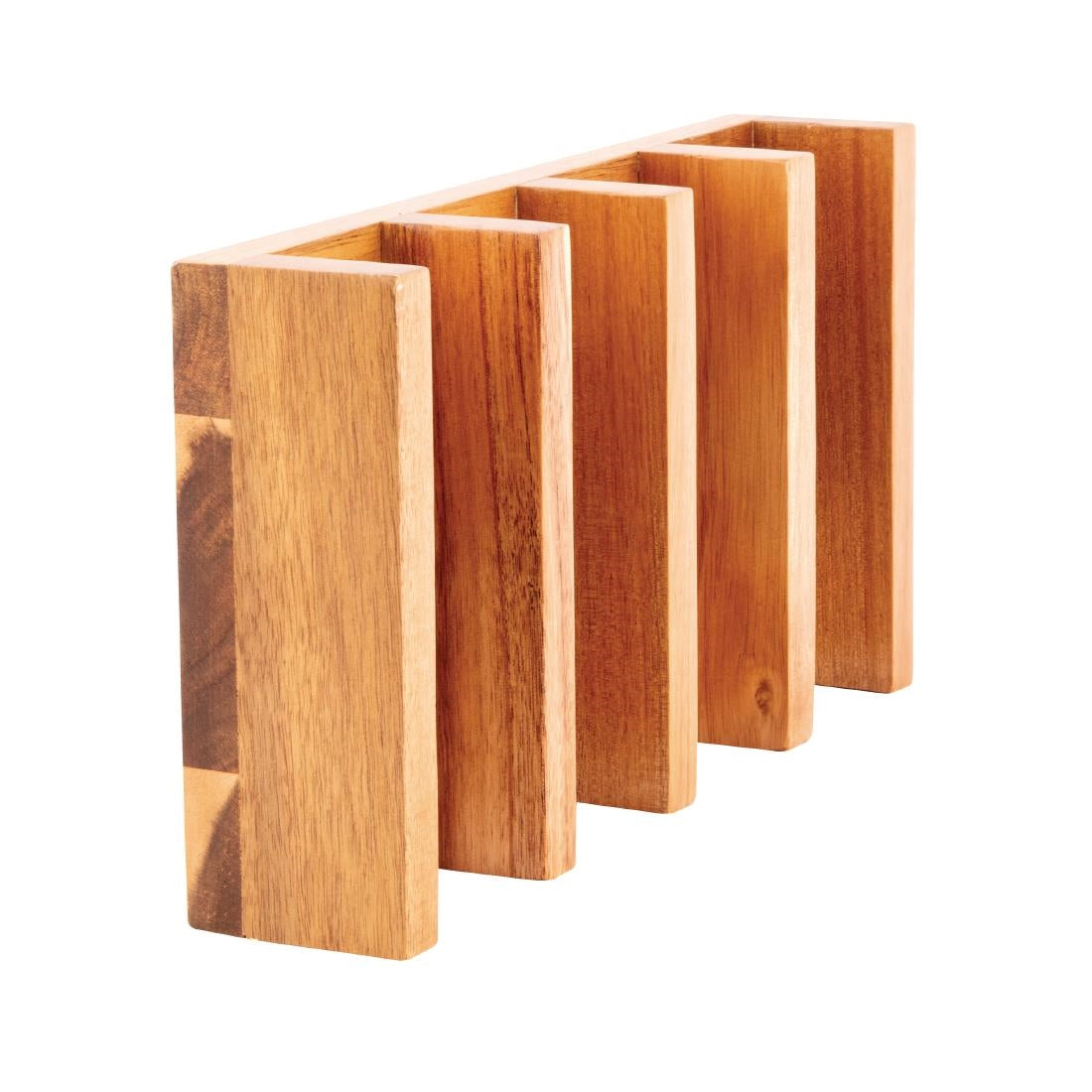 Olympia Acacia Wood Taco Stand • PAS-CK970