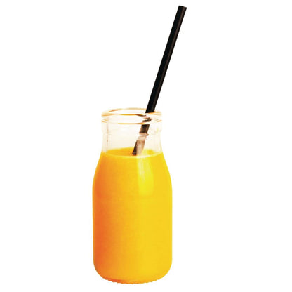 Olympia Glass Mini Milk Bottles 200ml (12 Pack) • PAS-CL141