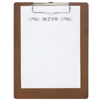 Olympia Wooden Menu Presentation Clipboard A5 • PAS-CL175