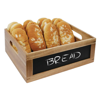 Olympia Bread Crate with Chalkboard 1/2 GN • PAS-CL191