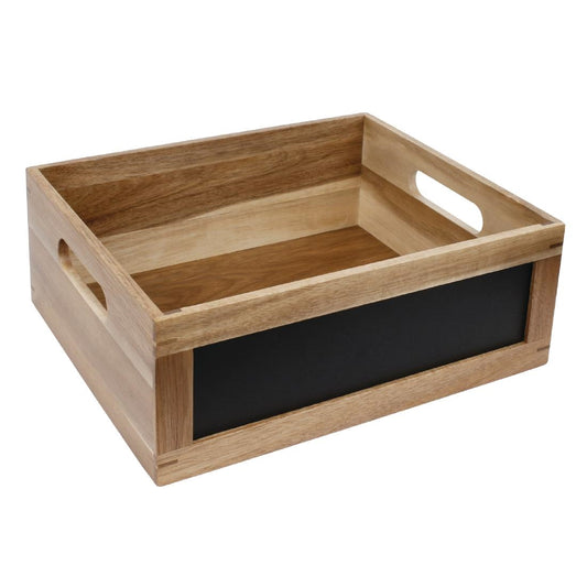 Olympia Bread Crate with Chalkboard 1/2 GN • PAS-CL191