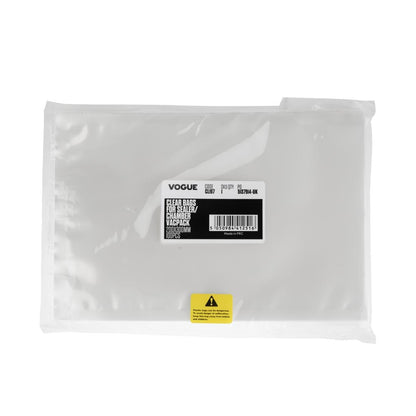Vogue Chamber Vacuum Pack Bags 200x300mm (100 Pack) (Size: 200x300mm. 100 Pack) • PAS-CL197