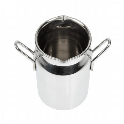 Olympia Stainless Steel Mini Milk Churn Medium 120ml • PAS-CL209