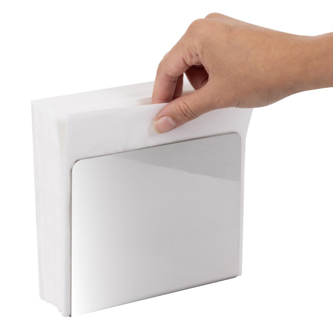 Olympia Napkin Holder Stainless Steel • PAS-CL337