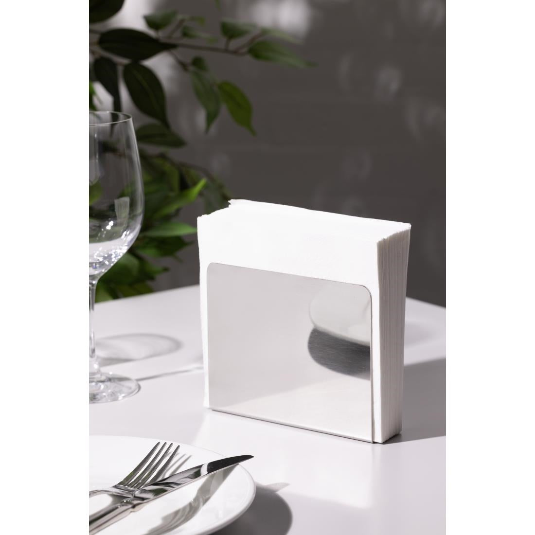 Olympia Napkin Holder Stainless Steel • PAS-CL337