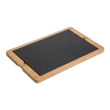 Olympia Wooden Base for Slate Platter 330 x 210mm • PAS-CM061