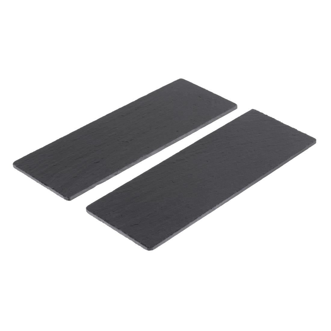 Olympia Smooth Edged Slate Platter 280x100mm (Fits base GM258 |280x100mm / 11x3.9") • PAS-CM062