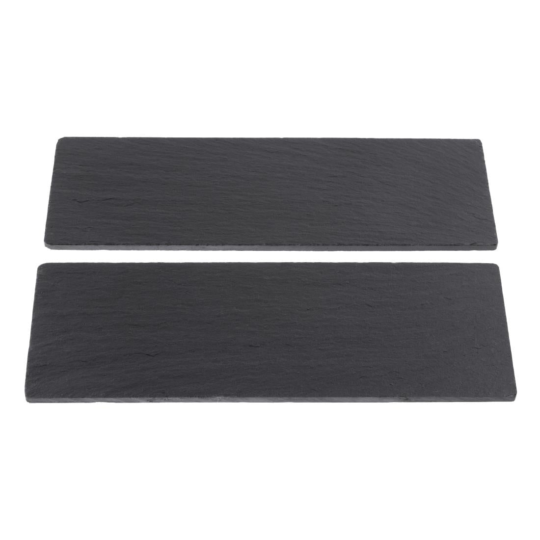 Olympia Smooth Edged Slate Platter 280x100mm (Fits base GM258 |280x100mm / 11x3.9") • PAS-CM062