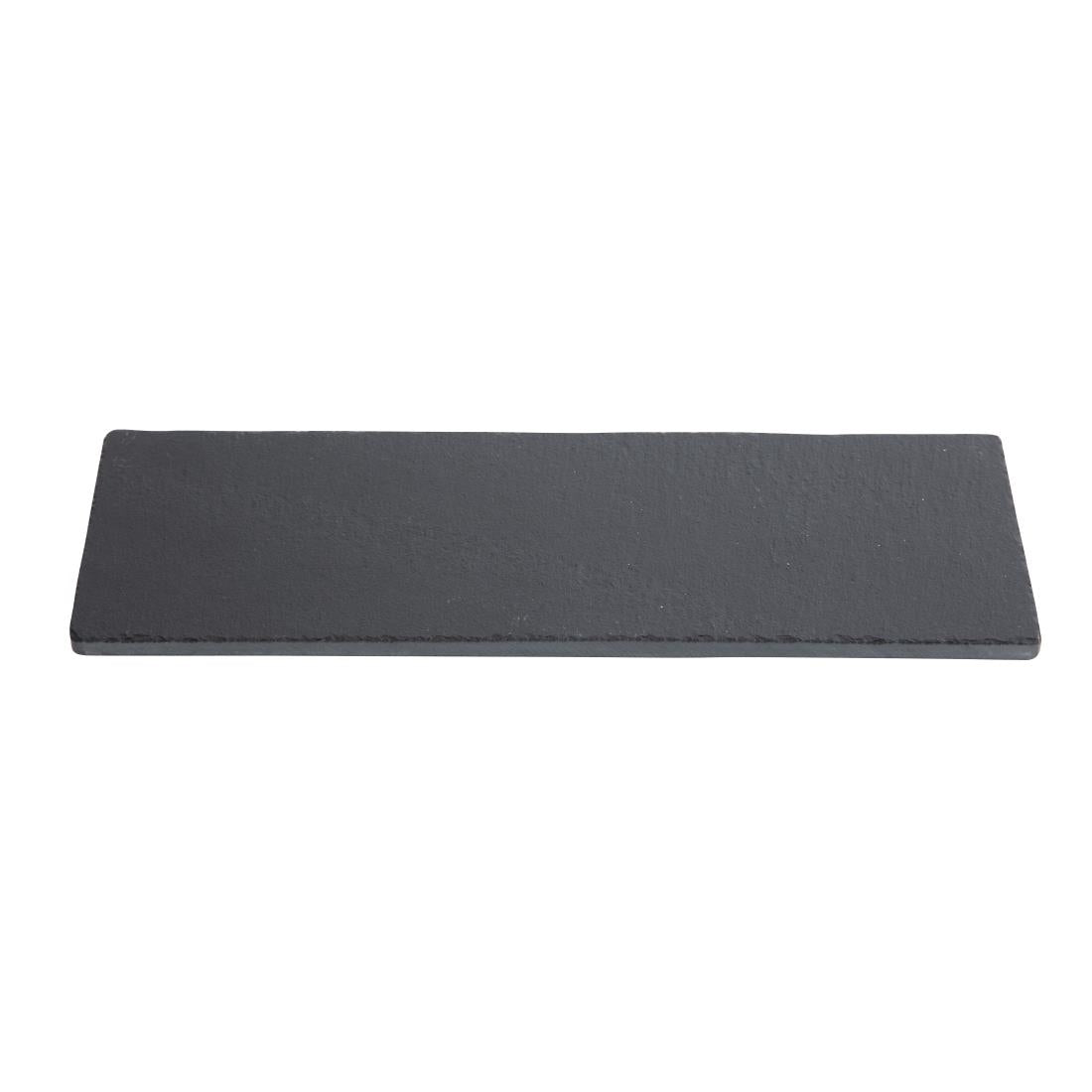 Olympia Smooth Edged Slate Platter 280x100mm (Fits base GM258 |280x100mm / 11x3.9") • PAS-CM062