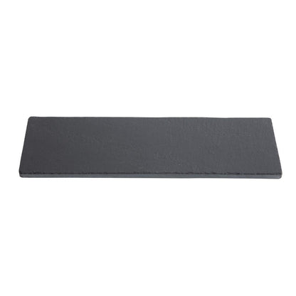 Olympia Smooth Edged Slate Platter 280x100mm (Fits base GM258 |280x100mm / 11x3.9") • PAS-CM062