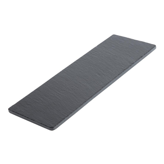 Olympia Smooth Edged Slate Platter 280x100mm (Fits base GM258 |280x100mm / 11x3.9") • PAS-CM062
