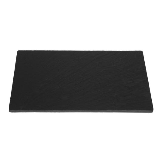 Olympia Smooth Edged Slate Platters 280 x 180mm (2 Pack) • PAS-CM063