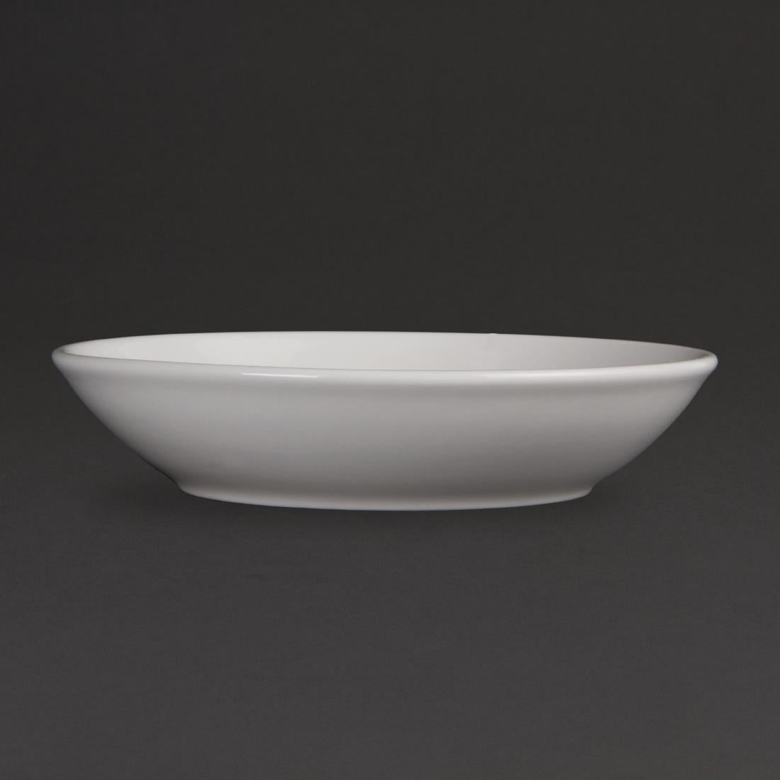 Olympia Whiteware Deep Plates 205mm (6 Pack) (Pack of 6) • PAS-CM188