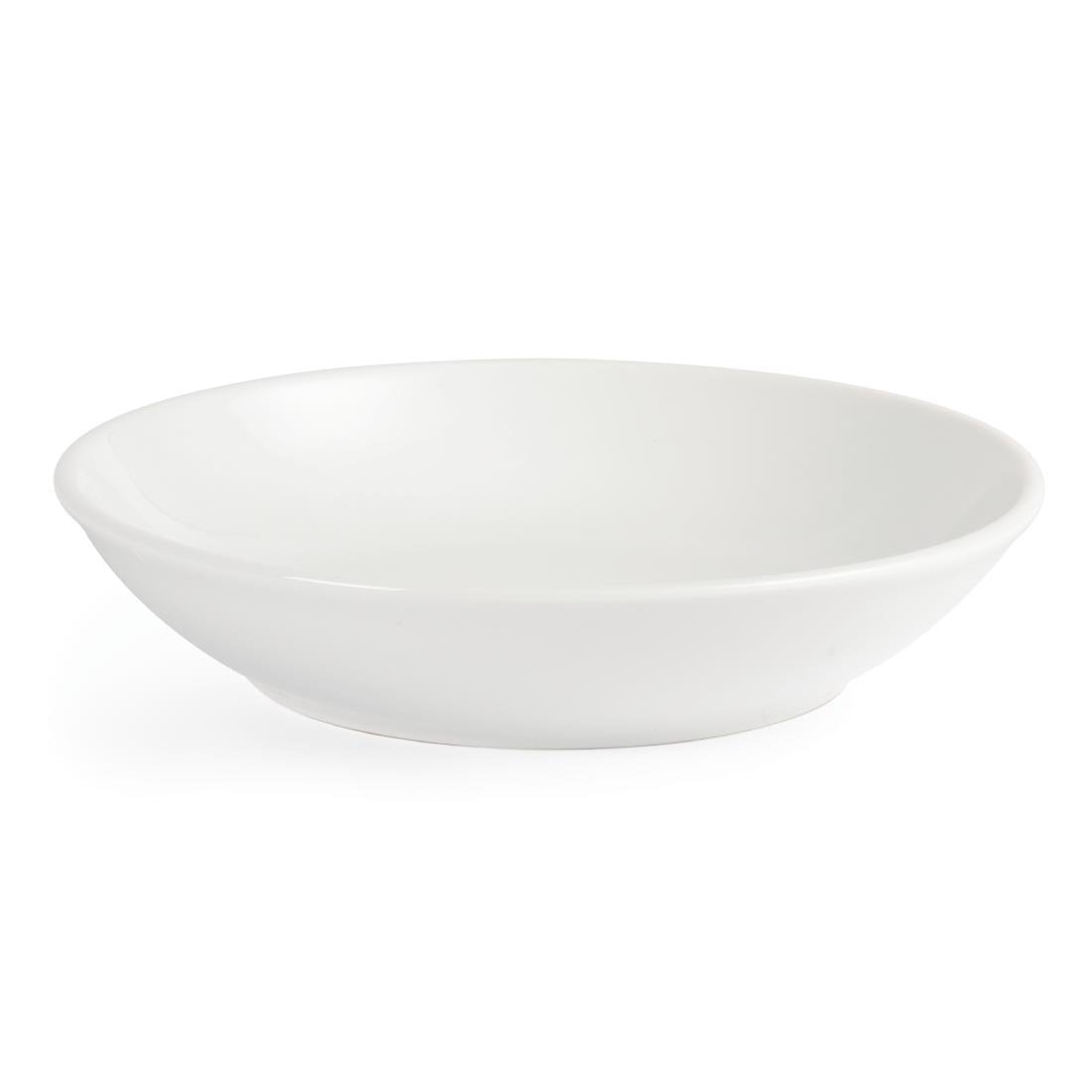 Olympia Whiteware Deep Plates 205mm (6 Pack) (Pack of 6) • PAS-CM188