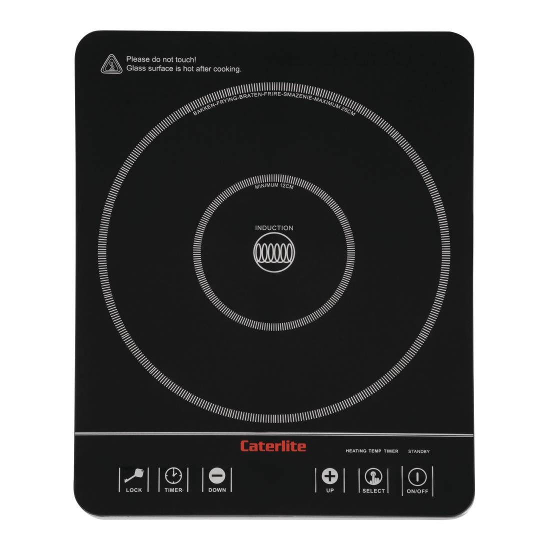 Caterlite Induction Hob 2000W • PAS-CM352-A