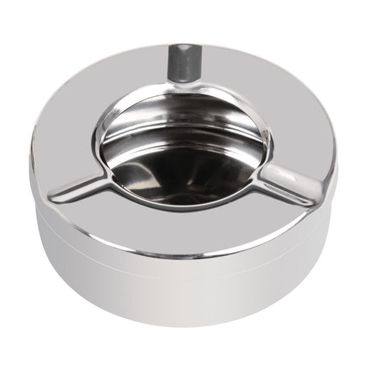 Olympia Windproof Stainless Steel Ashtrays (6 Pack) • PAS-CM368