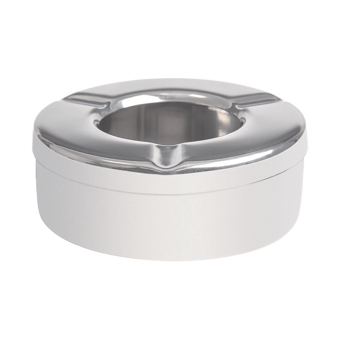 Olympia Windproof Stainless Steel Ashtrays (6 Pack) • PAS-CM368