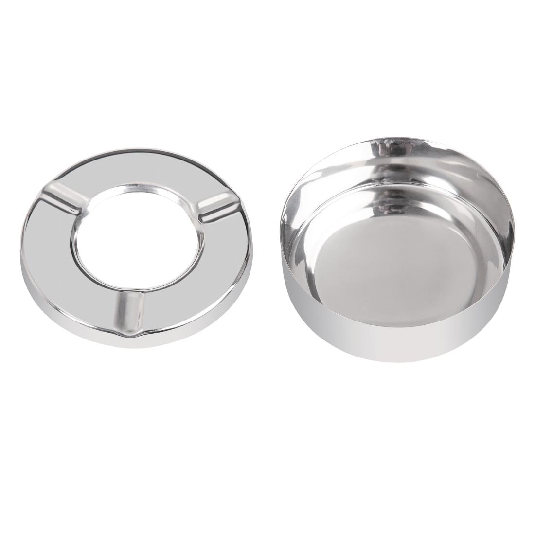 Olympia Windproof Stainless Steel Ashtrays (6 Pack) • PAS-CM368