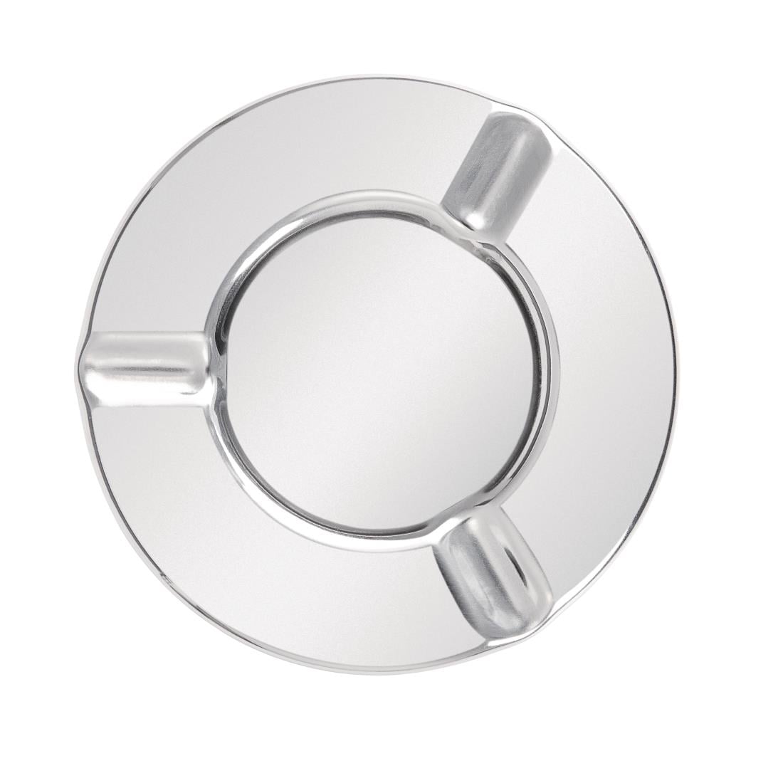 Olympia Windproof Stainless Steel Ashtrays (6 Pack) • PAS-CM368