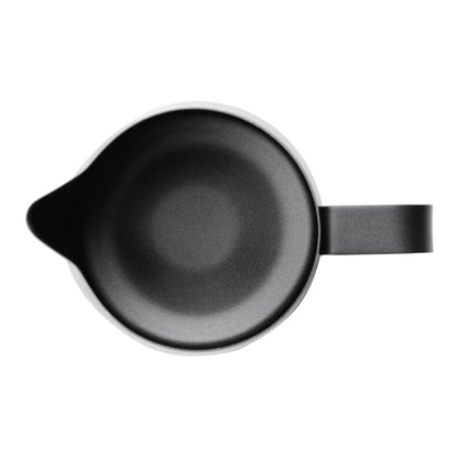 Olympia Black Non-Stick Milk Frothing Jug 340ml • PAS-CM606