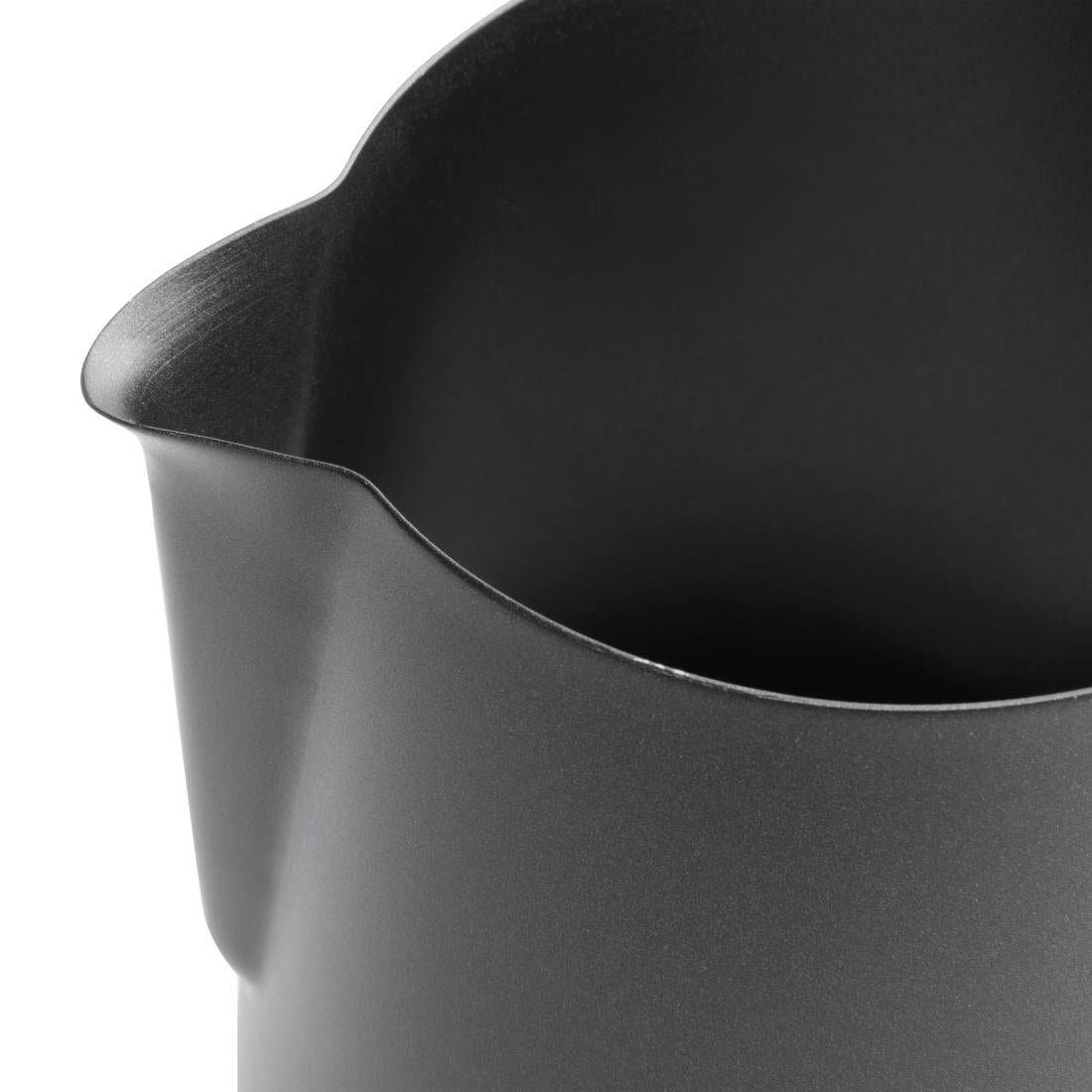 Olympia Black Non-Stick Milk Frothing Jug 570ml • PAS-CM607