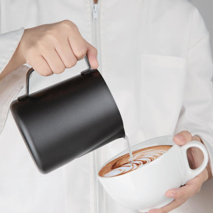 Olympia Black Non-Stick Milk Frothing Jug 900ml • PAS-CM608