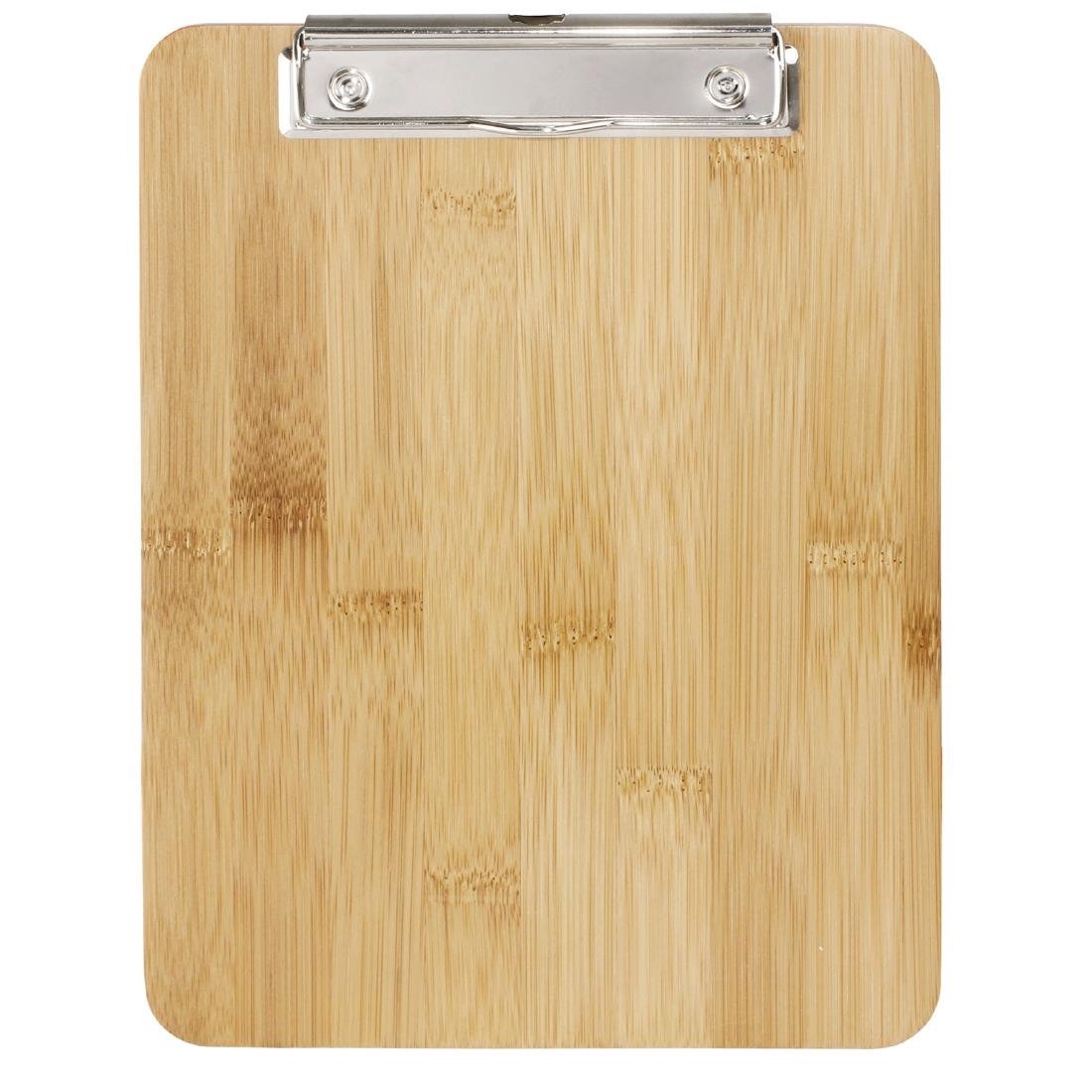 Olympia Bamboo Menu Clipboard A4 • PAS-CM671