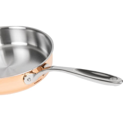 Vogue Copper Tri-Wall Sauté Pan 240mm • PAS-CM676