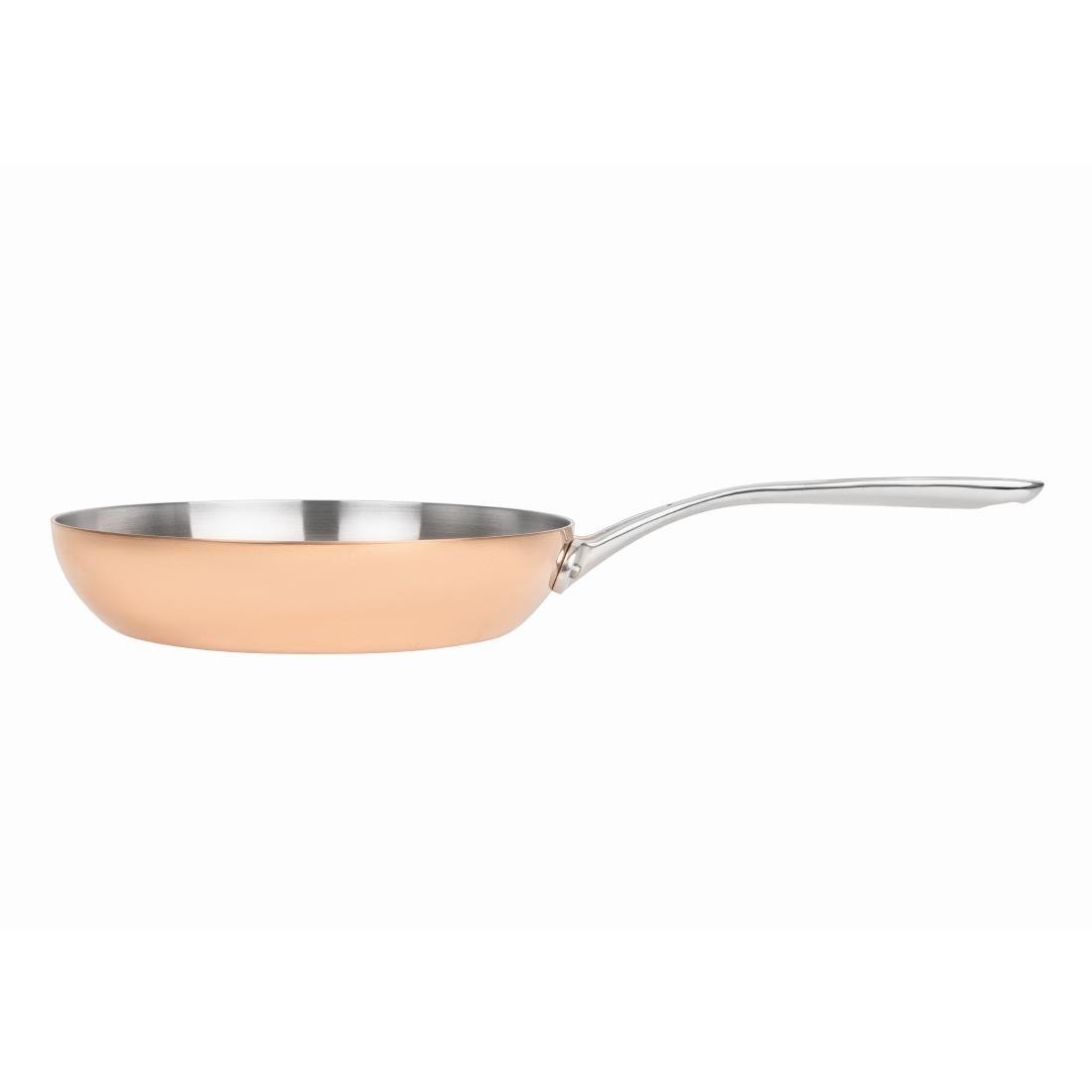 Vogue Copper Tri-Wall Frying Pan 240mm • PAS-CM679