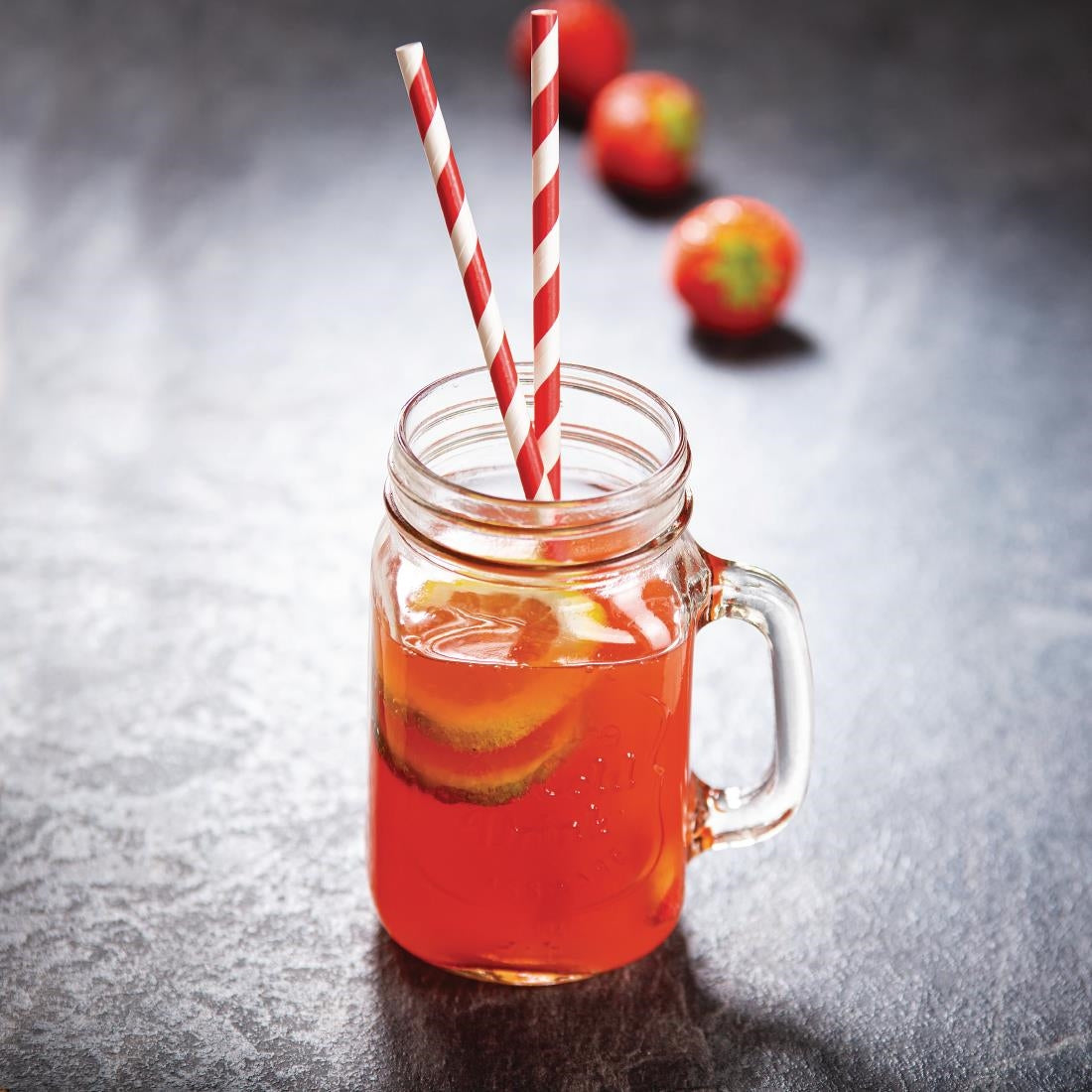 Olympia Glass Handled Mason Jars - 470ml (Pack 12) • PAS-CM698