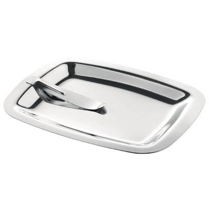 Olympia Square Stainless Steel Tip Tray With Bill Clip • PAS-CM759