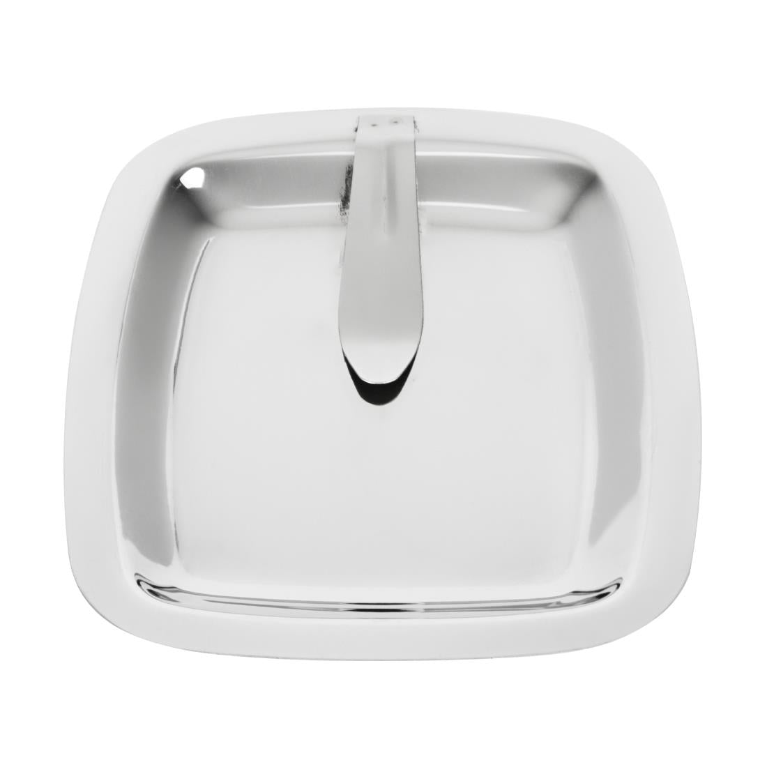 Olympia Square Stainless Steel Tip Tray With Bill Clip • PAS-CM759
