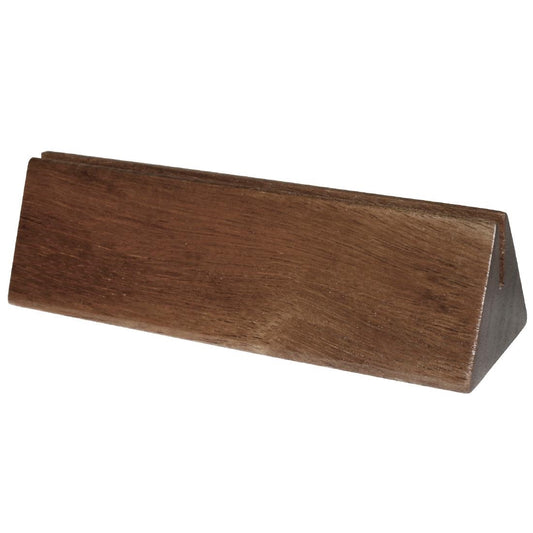 Olympia Acacia Menu Holder (10 Pack) (Acacia wood. Holds up to A4. Pack quantity: 10) • PAS-CM921