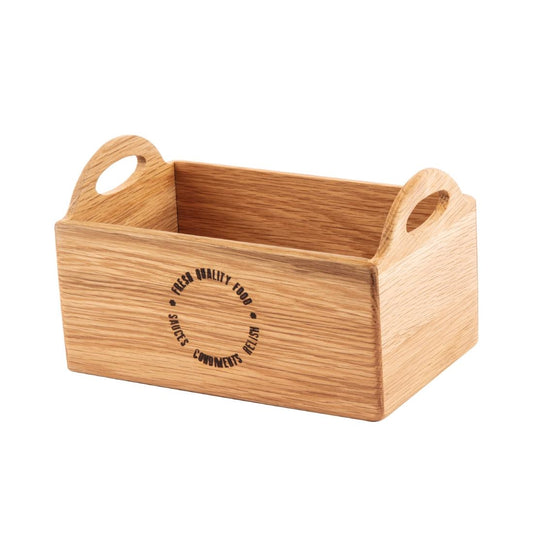 Olympia Oak Printed Table Caddy 230mm • PAS-CN517