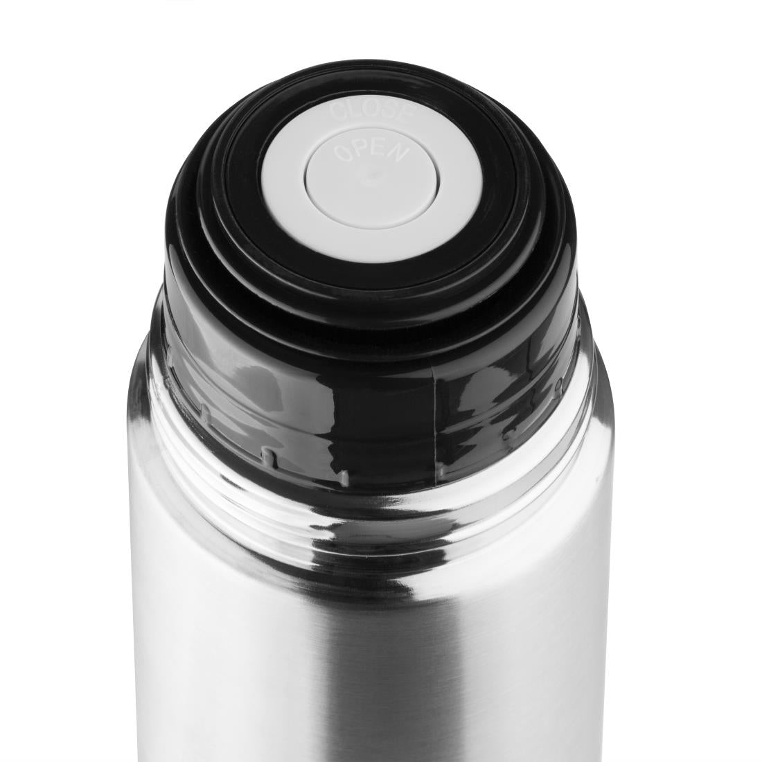Olympia Vacuum Flask Stainless Steel 1Ltr • PAS-CN696